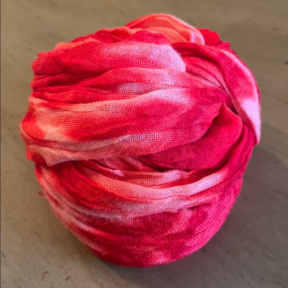 Red Summer Scarf